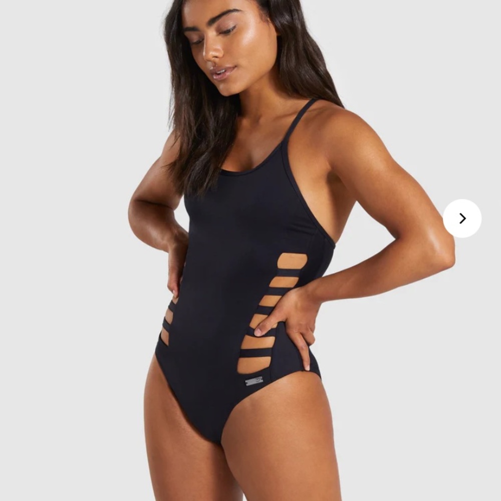 Gymshark horizon swimsuit - blue NWT